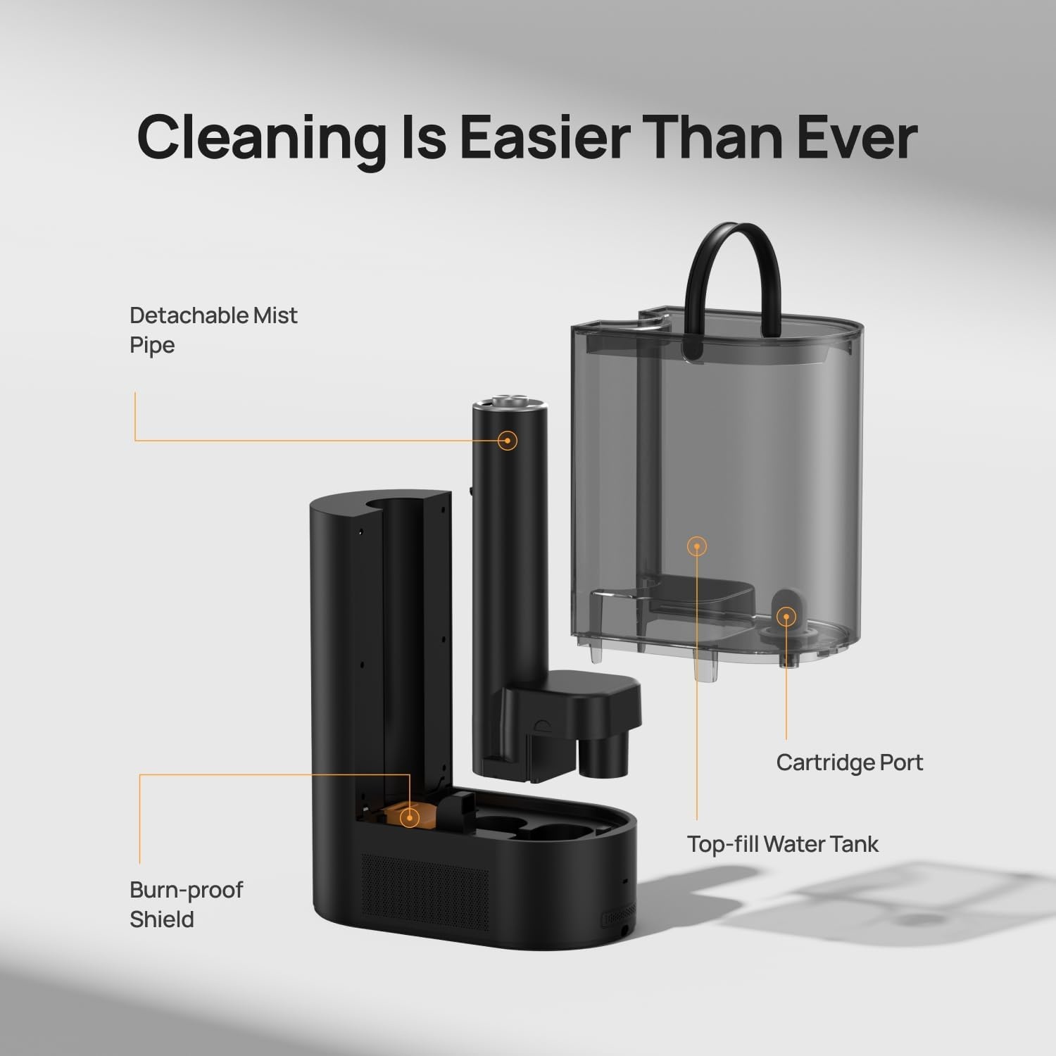 image:imageDREO 6L Smart Humidifiers for Bedroom Warm amp Cool Mist for Large Room 60Hour Quiet Runtime 500MLH Output Smart Humidity Sensor Indicator Light App Control Works with Alexa amp GoogleBlack