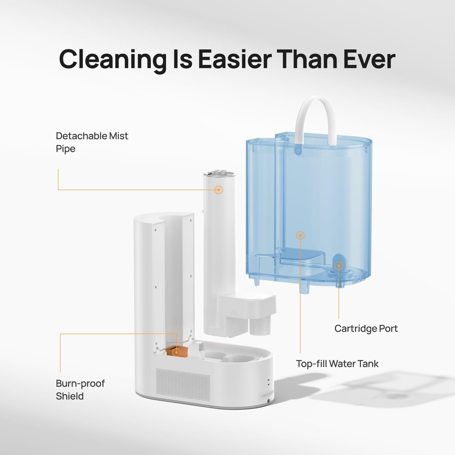 image:imageDREO 6L Smart Humidifiers for Bedroom Warm amp Cool Mist for Large Room 60Hour Quiet Runtime 500MLH Output Smart Humidity Sensor Indicator Light App Control Works with Alexa amp GoogleBlue