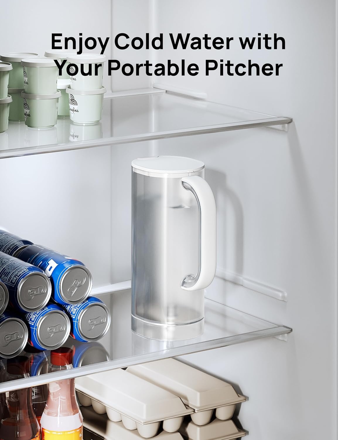 image:imageDREO Reverse Osmosis Water Filter Countertop Water Pure Pitcher Potable Pitcher for WF511 Water Purifier 15L