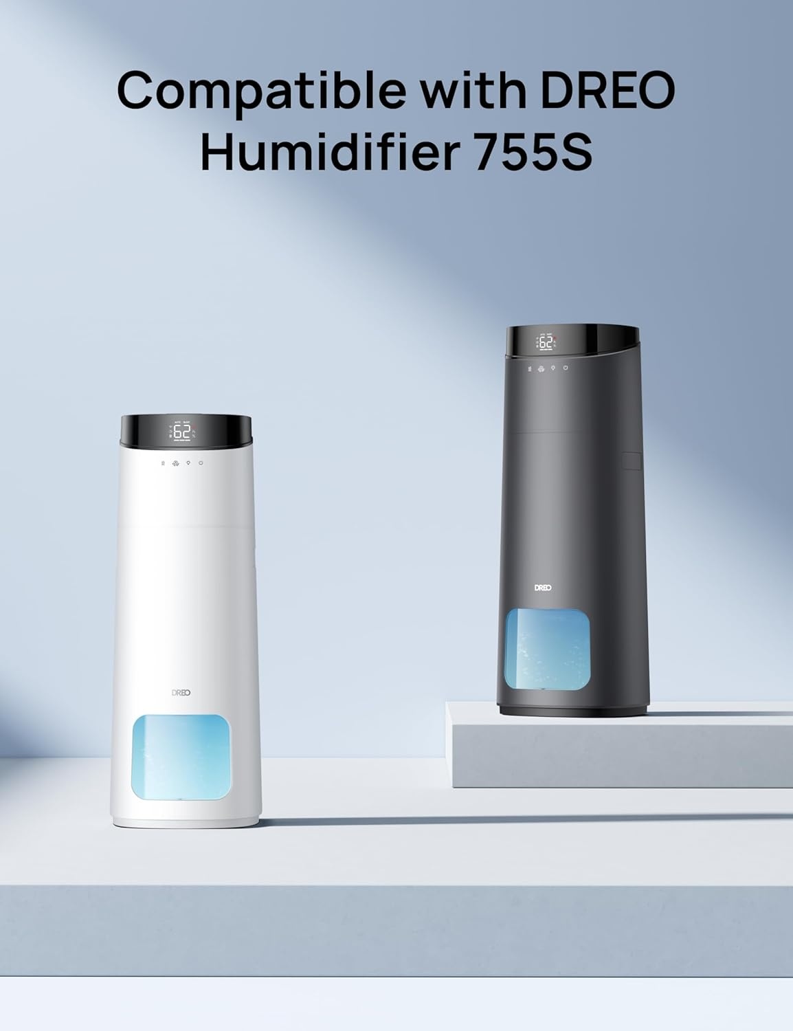 image:imageDREO ScaleInhibitor Cartridge 3Pack for Humidifier HM755S Prevent Mineral Buildup TripleLayer Tech Extend Humidifier Life Safe Material