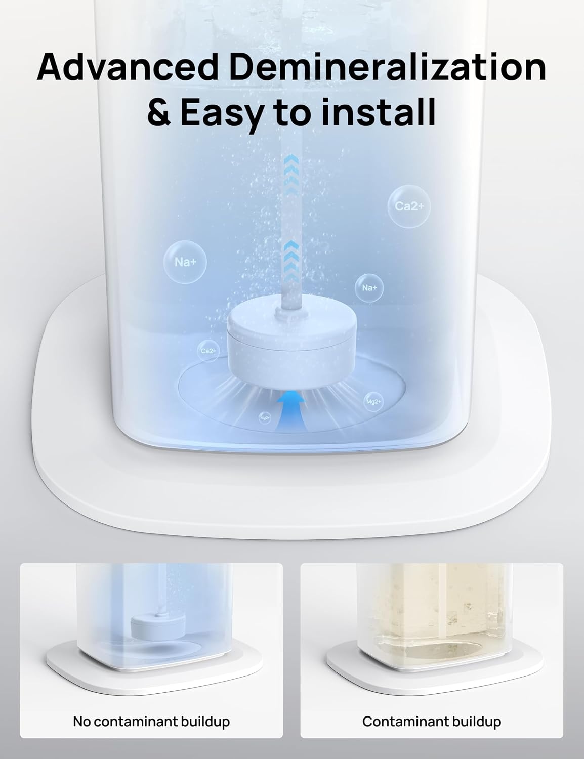 image:imageDREO ScaleInhibitor Cartridge 3Pack for Humidifiers HM735S Prevent Mineral Buildup Extend Humidifier Life Safe Material