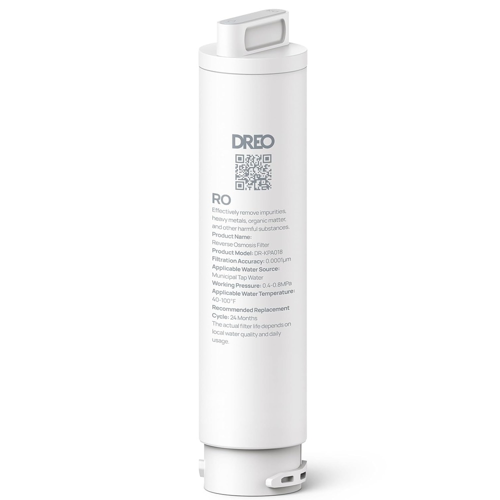 image:imageDREO RO Filter Replacement Cartridge 2year Lifetime2nd Stage Compatible with RO Water Filter 511