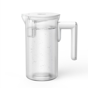 DREO Reverse Osmosis Autofill Water Pitcher, Replacement for DREO RO Water Filter 112 & 113 & 114 & 115, 1.1L Portable Water Pitchers with Smart Sensor for Pure Water, BPA-Free, White