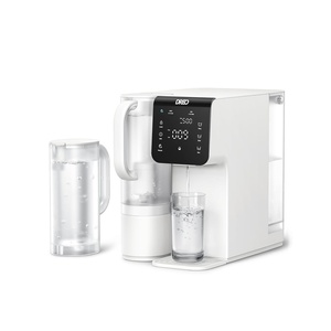 DREO Reverse Osmosis Water Filter Countertop, 7-Stage RO Water Filtration System, Installation-Free, Reduce TDS, Water Filter Pitcher for Home, Kitchen, 3:1 Pure to Drain, WF511 Upgraded(Ivory)