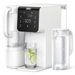 DREO Reverse Osmosis Water Filter Countertop, 7-Stage RO Water Filtration System, Installation-Free, Reduce TDS, Water Filter Pitcher for Home, Kitchen, 3:1 Pure to Drain, WF511 Upgraded(White)