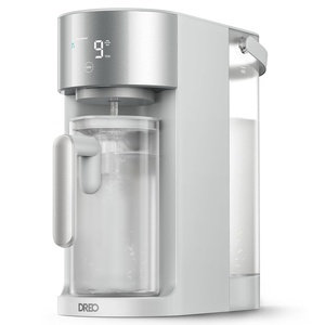 DREO Reverse Osmosis Water Filter Countertop, RO Filtration System, 3:1 Pure to Drain, TDS & Filter Life & Autofill Pitcher, Installation-Free, Self-Cleaning Water Purifier, RO Water Filter(Gray)