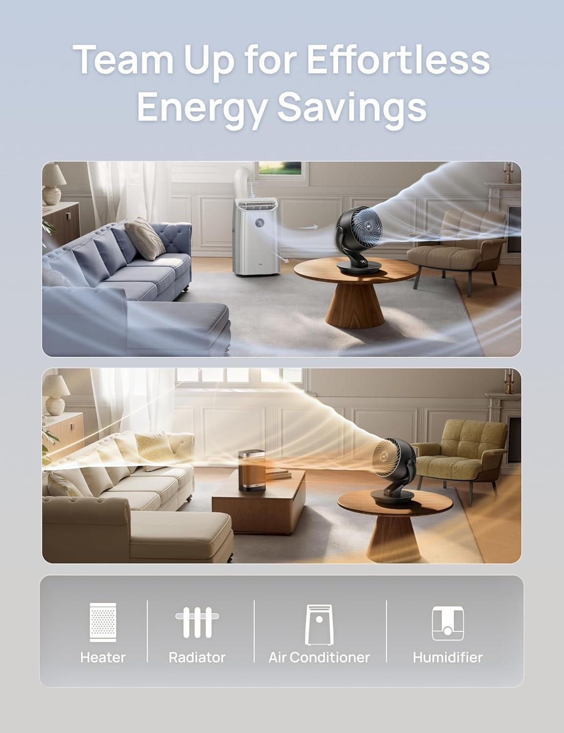 image:imageDREO Fan for Bedroom 13Inch Oscillating Table Air Circulator Fan for Whole Room 120 Tilt Adjustment 25dB UltraQuiet 75ft Powerful Airflow 4 Speeds Desk Fans with Remote for Home OfficeBlack