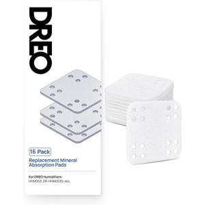 Dreo Mineral Absorption Pads 16-Pack for Humidifiers, Compatible Humidifiers HHM713/713S, Reduce Limescale, Improve Humdification Efficiency
