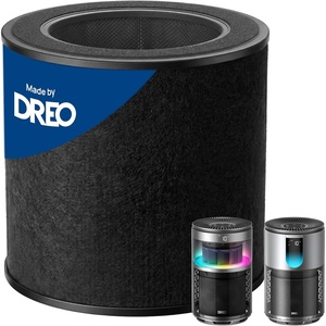 DREO Air Purifier 539AS Black/530S (DR-HAP009AS Black/DR-HAP010S) Replacement Filter, 3-in-1 HEPA Filter with Pre-Filter to Capture Pet Hair, Dust,Pollen,Odors&Smoke,1 Pack (Replacement Filter Only)
